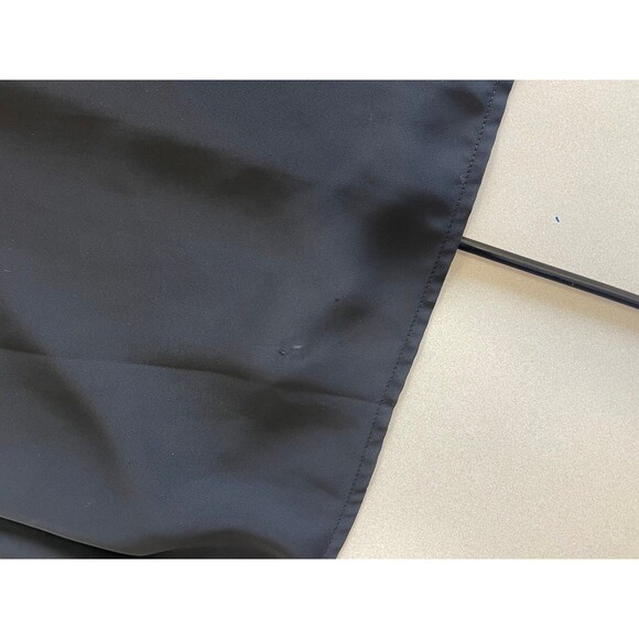 L’Academie Women’s Short Sleeve Button Down Black Dress XS - Picture 6 of 6